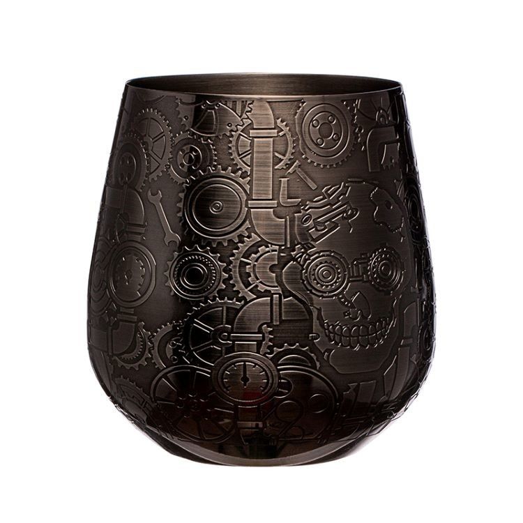 Premium 304 aço inoxidável vidro de vinho de forma de ovo Copo Inquebrável portátil Tumbler de vinho