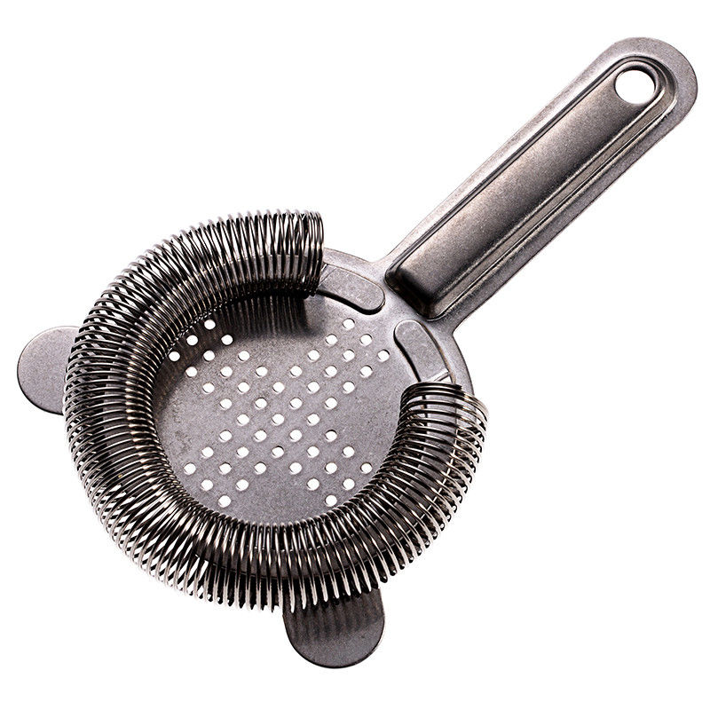 Estofador de barras de aço inoxidável para bares Bar Bar Tools Drink Strainer
