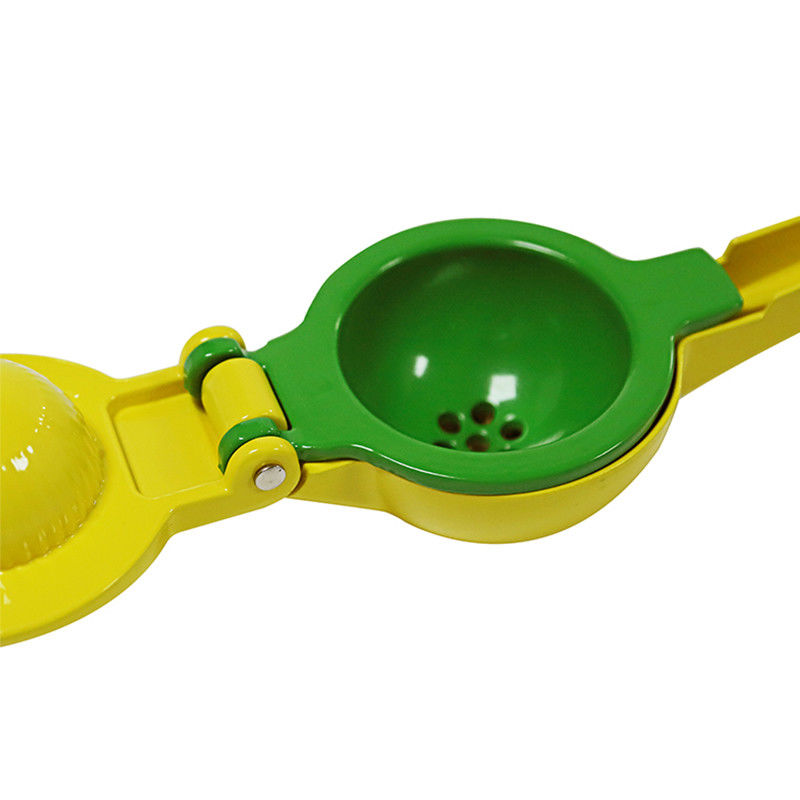 Alumínio Ligação Metal Limão E Lime Espremedor Sustentável Colorido