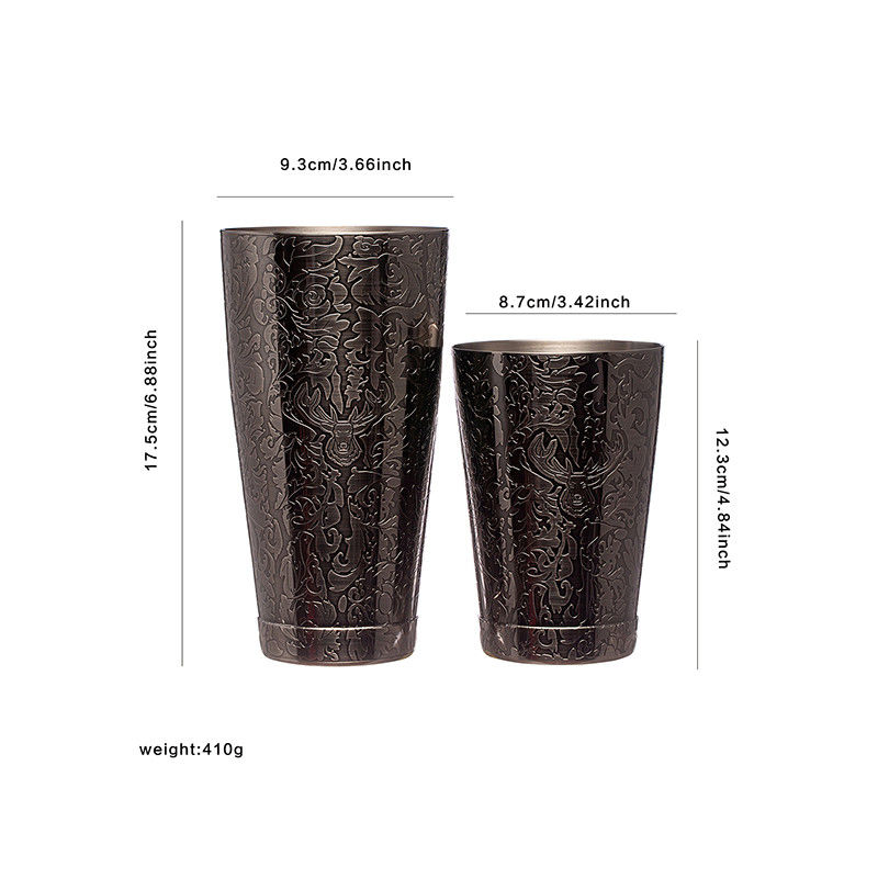 Stag Style Profissional Cocktail Set Kit Bar Bar Bar Acessórios
