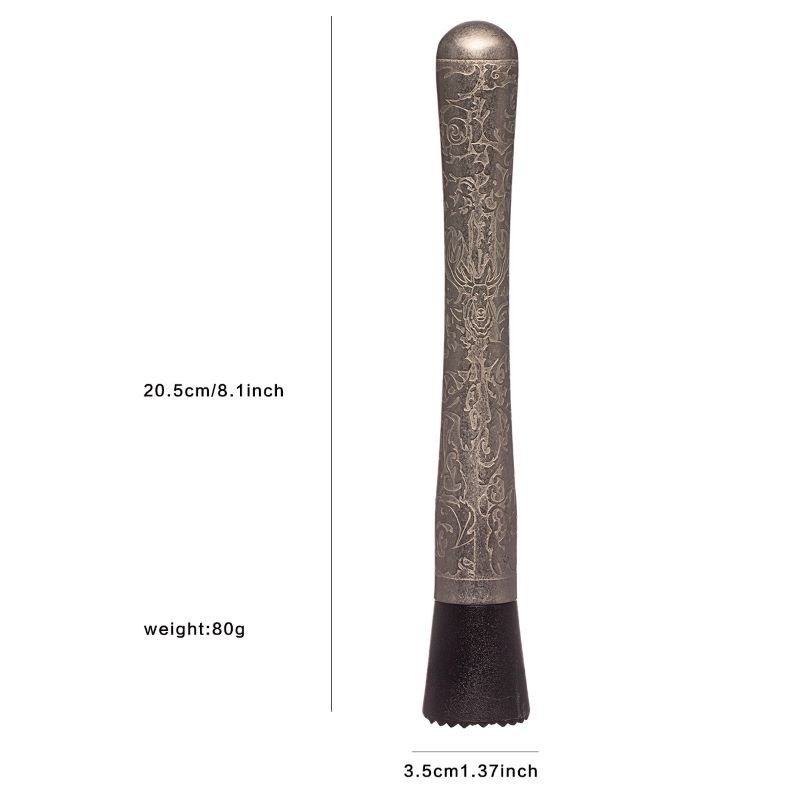 Stag estilo de aço inoxidável Homeware Mixology bebida cocktail mixer conjunto